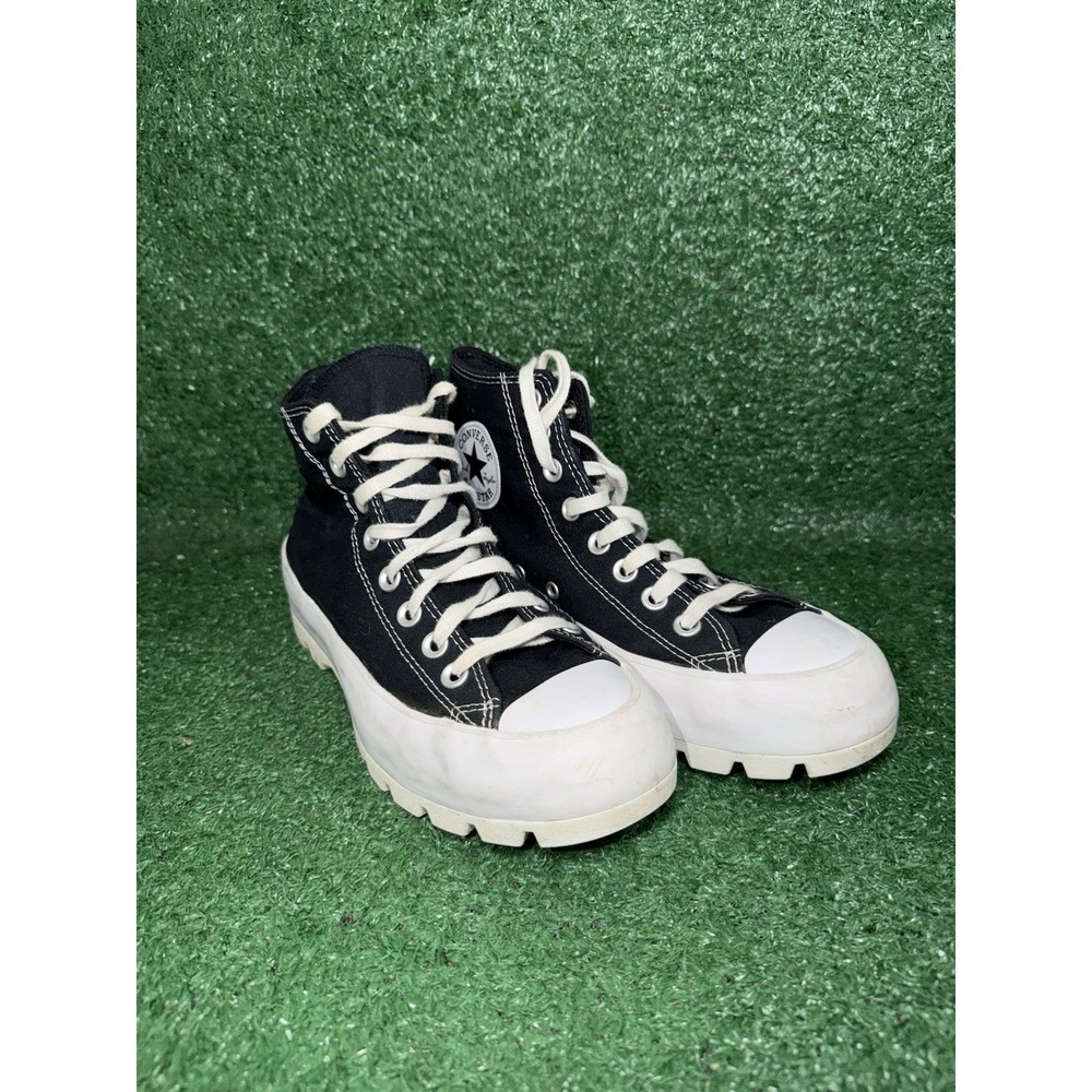 Converse Chuck Taylor All Star Lugged 2.0 Women's Size 8.5 Black Platform Shoes - Picture 3 of 11
